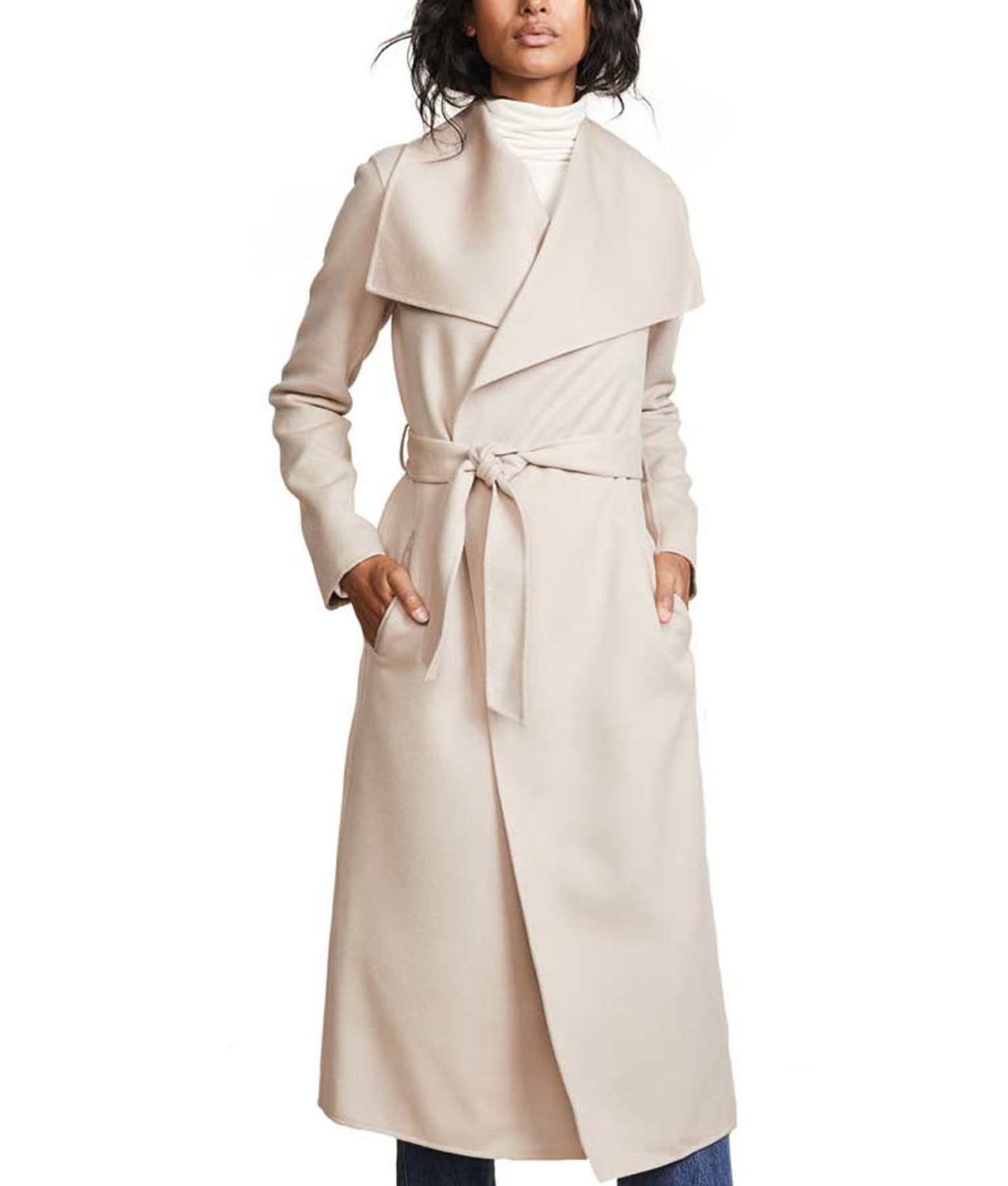 Love Guaranteed Rachael Leigh Cook Belted Coat