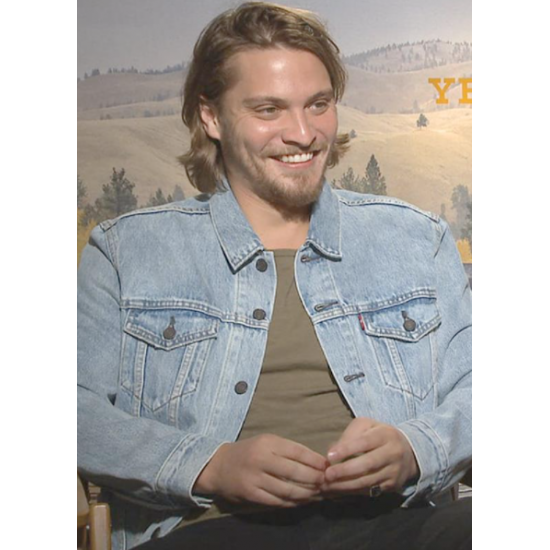 Yellowstone Kayce Dutton Blue Denim Jacket