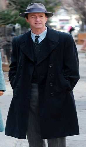 Motherless Brooklyn Edward Norton Coat