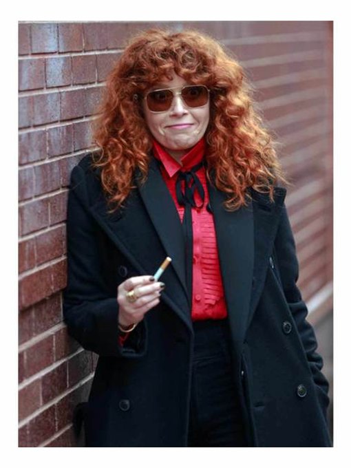 Nadia Vulvokov Russian Doll Black Coat