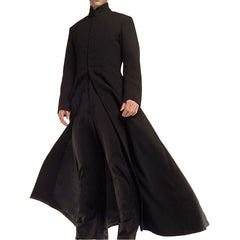 Neo Matrix Keanu Reeves Trench Coat