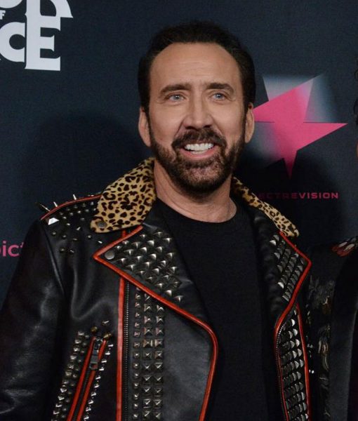 Nicolas Cage Color Out of Space Studs Jacket