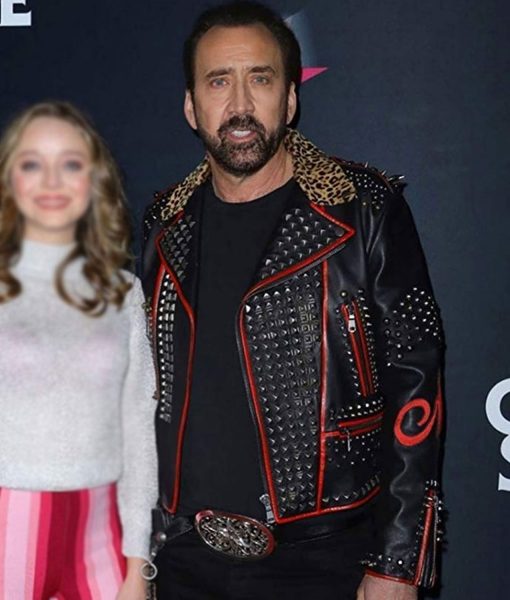 Nicolas Cage Color Out of Space Studs Jacket