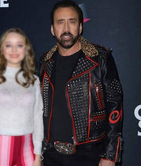 Nicolas Cage Color Out of Space Studs Jacket