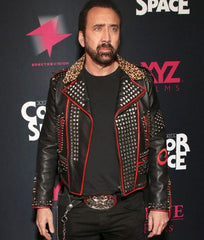 Nicolas Cage Color Out of Space Studs Jacket