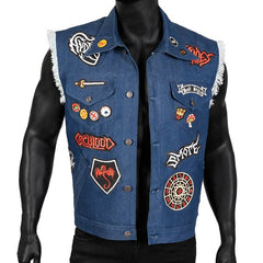 Chris Pratt Onward Barley Lightfoot Denim Vest