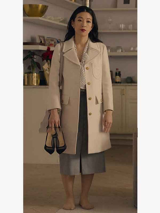 Partner Track Ingrid Yun Double Breasted Coat