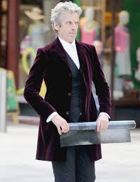 Peter Capaldi Doctor Who Maroon Coat