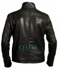 Punisher Skull Black Biker Jacket