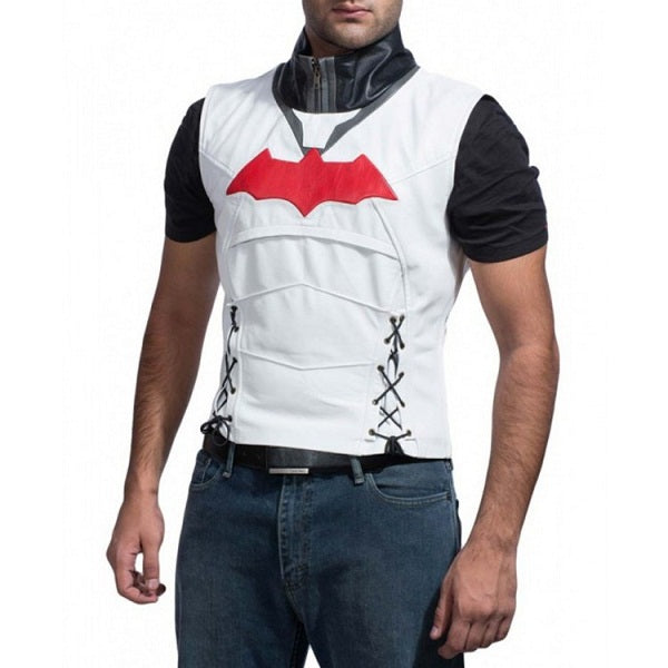Arkham Knight Batman Red Hood Jacket And Vest
