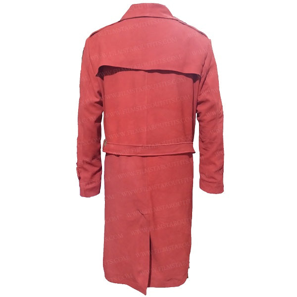 Samuel L. Jackson John Shaft Leather Coat