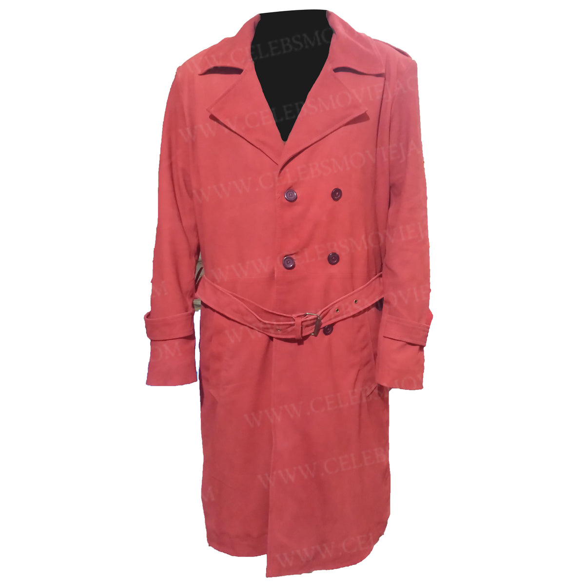 Samuel L. Jackson John Shaft Leather Coat