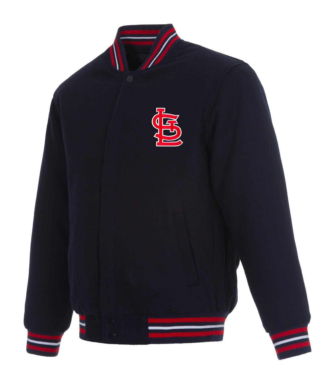St. Louis Cardinals Varsity Navy Blue Wool Jacket