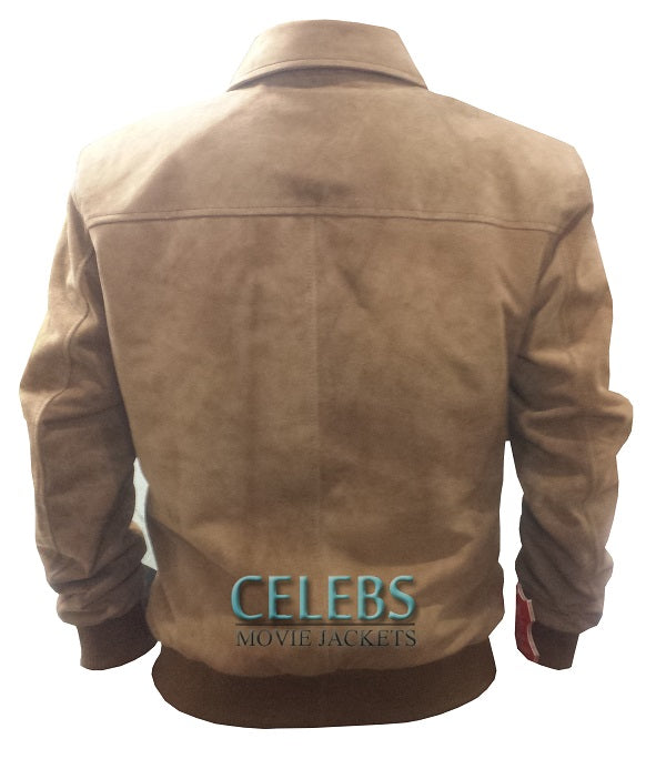 Amazing Tan Leather Jacket