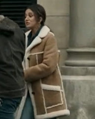 Superman And Lois Lana Lang Shearling Jacket