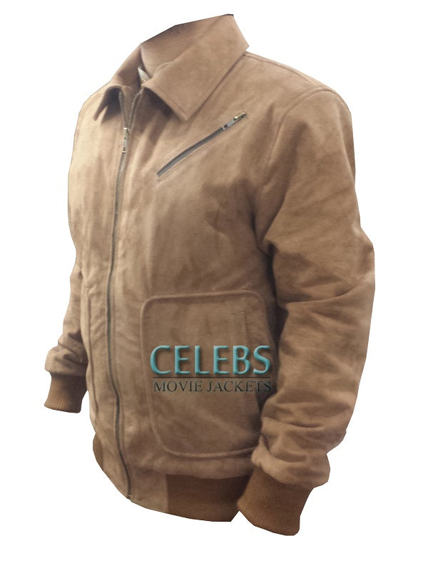 Amazing Tan Leather Jacket