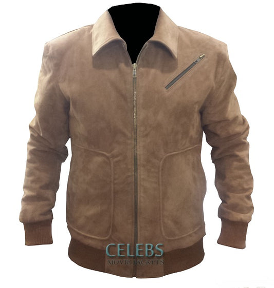 Amazing Tan Leather Jacket