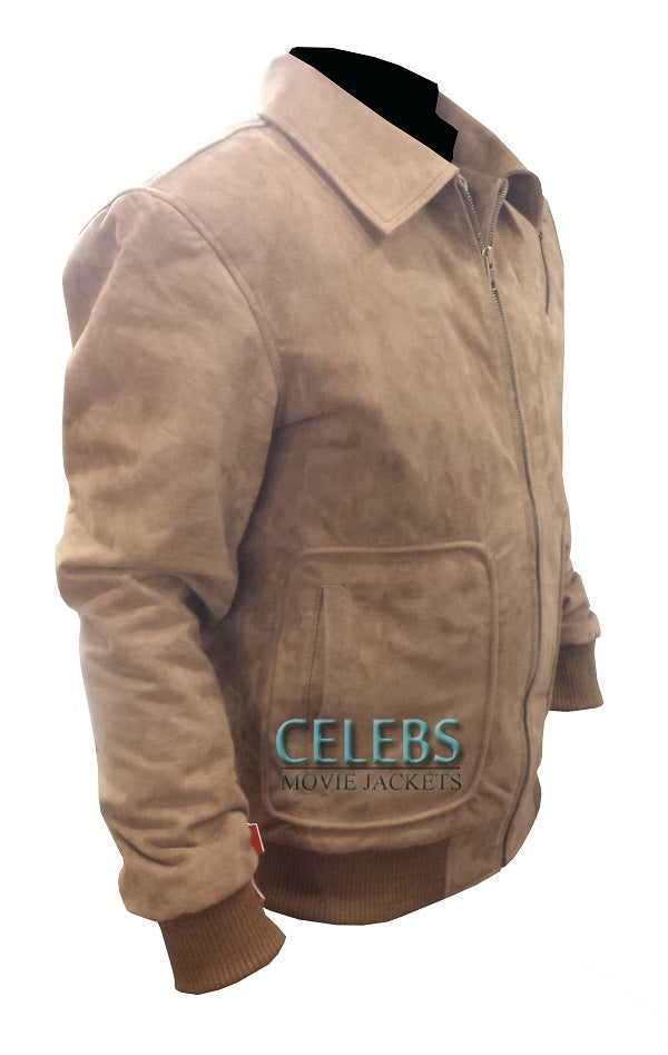 Amazing Tan Leather Jacket