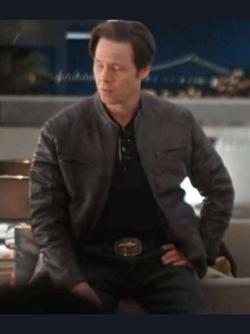 The Afterparty Ike Barinholtz Leather Jacket