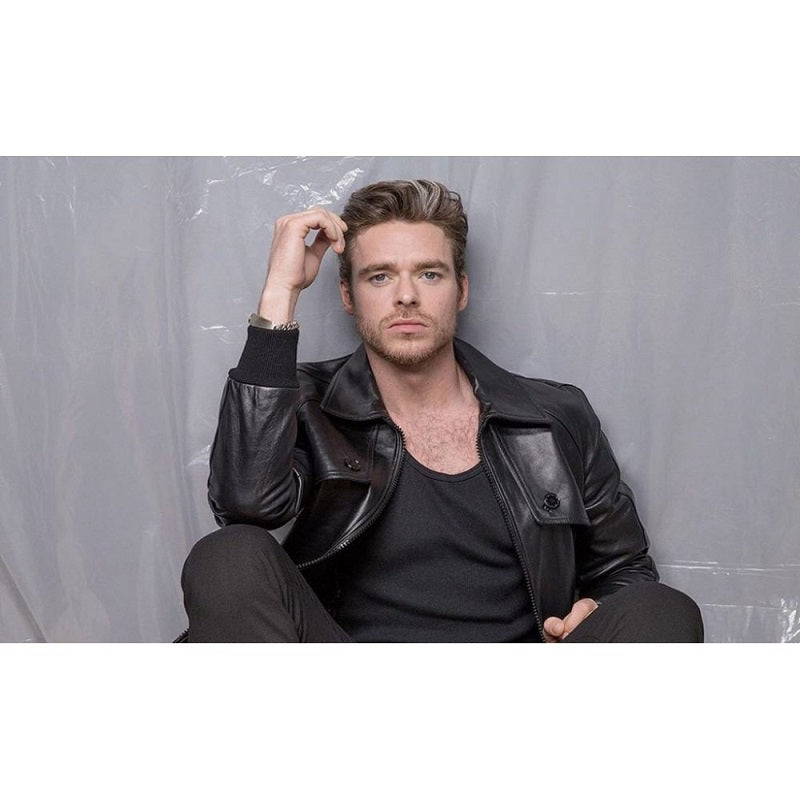 The Eternals Ikaris Black Leather Jacket