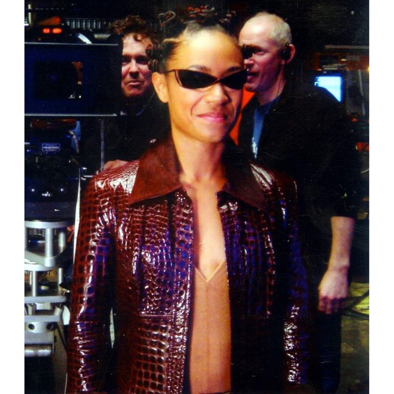 The Matrix 4 Niobe Red Leather Jacket