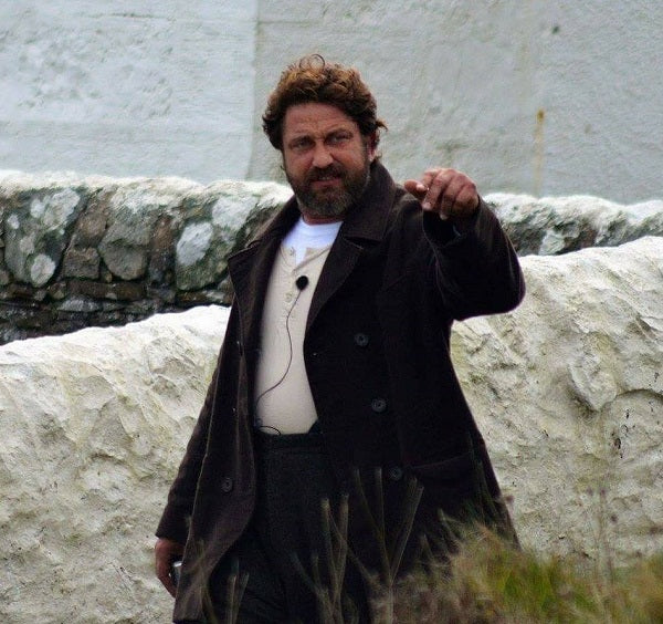 The Vanishing Gerard Butler Wool Coat