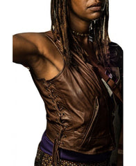 The Walking Dead Michonne Leather Vest