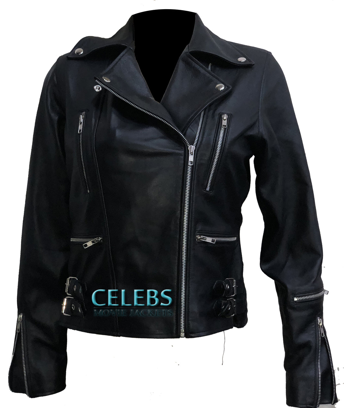 Tomb Raider Alicia Vikander Black Leather Jacket