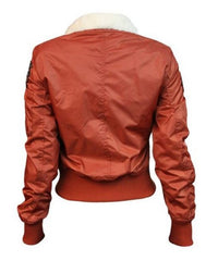 Top Gun B-15 Womens Flight Jacket With Patches