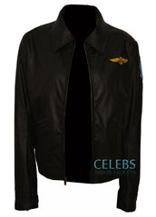 Top Gun Kelly McGillis (Charlie) Leather Jacket
