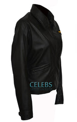 Top Gun Kelly McGillis (Charlie) Leather Jacket