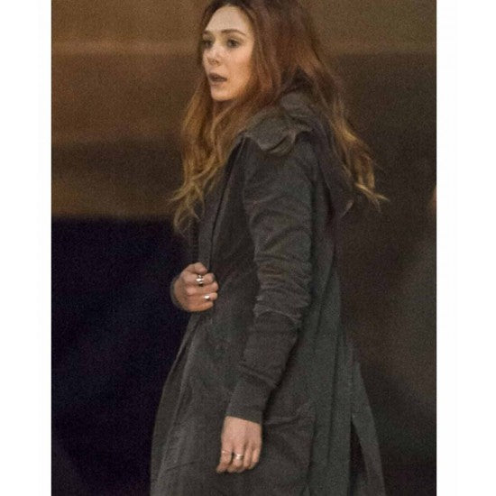Avengers Infinity War Elizabeth Olsen Cotton Coat