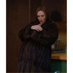 Wanda Maximoff WandaVision Shearling Coat