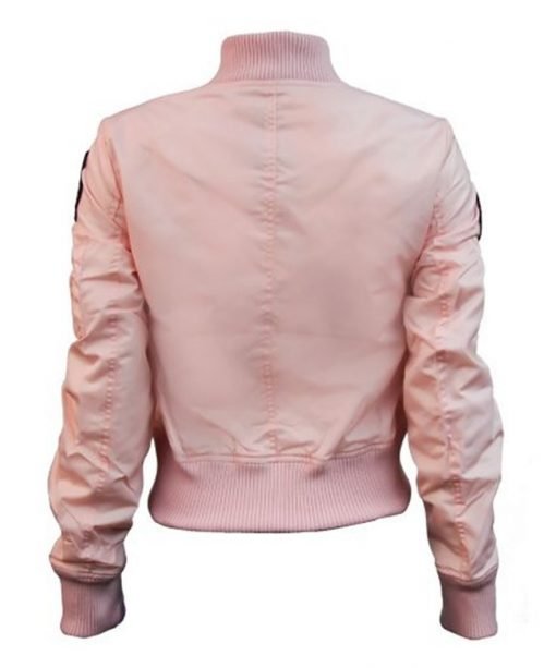 Womens Top Gun MA-1 Jacket With Patches