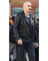 Zeroville James Franco Black Leather Jacket