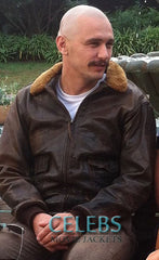 Zeroville James Franco Brown Leather Jacket